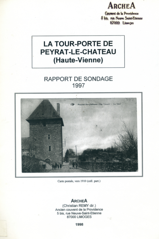 1998 - Peyrat-le-Château - La tour-porche